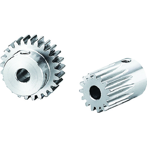 トラスコ中山 kg S45C平歯車 S75S 36B+0606 形状B1 モジュール0.75 歯数36 歯幅6mm 穴径Φ6mm(ご注文単位1個)【直送品】