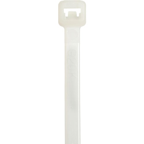 トラスコ中山 ストロングホールド ナイロン結束バンド ナチュラル 長さ200mm 幅2.5mm 100本入り S8-18-C(ご注文単位1袋)【直送品】