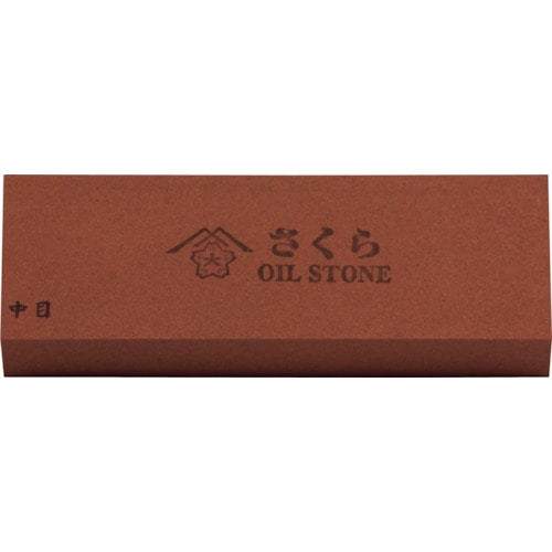 トラスコ中山 チェリー さくら 中目 V OIL 角  115X38X16（ご注文単位1本）【直送品】