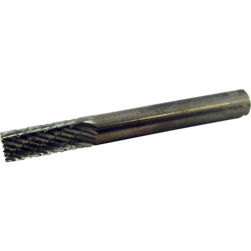 トラスコ中山 スーパー スーパー超硬バー シャンク径6mm(円筒エンド刃型)ダブルカット(刃径:6.0)(ご注文単位1本)【直送品】