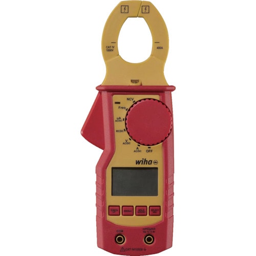 トラスコ中山 wiha AC/DCクランプメータ DC1500V対応(ご注文単位1台)【直送品】