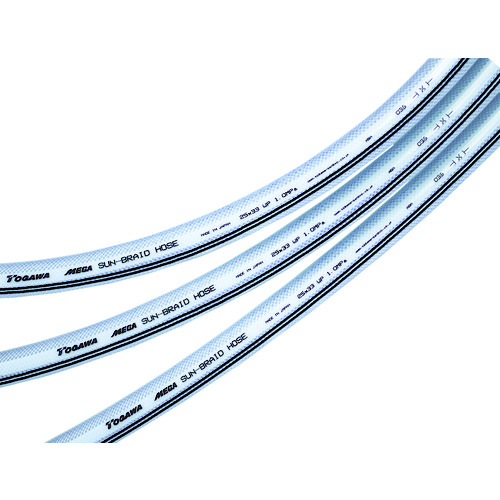 トラスコ中山 十川 MEGAサンブレーホース 10m巻 内径32mm 外径41mm(ご注文単位1巻)【直送品】