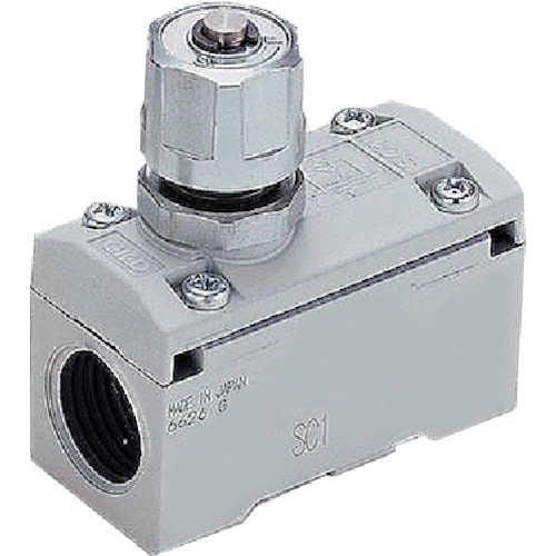トラスコ中山 CKD スピードコントローラ 中口径タイプ Rc1/2(ご注文単位1個)【直送品】