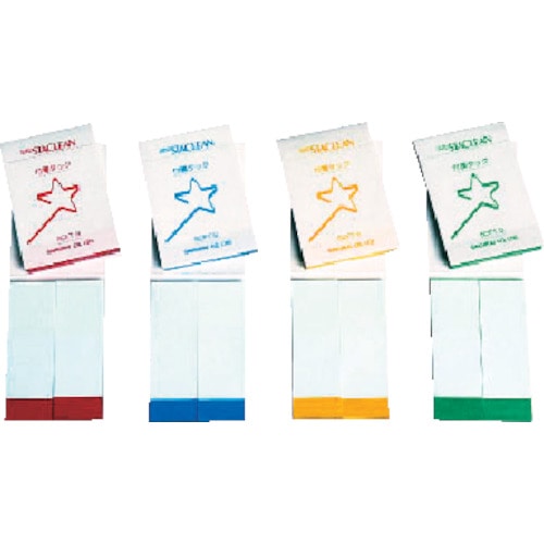 トラスコ中山 桜井 クリーンルーム用文房具 ニュ-スタクリン付箋タック黄 (30枚入)(ご注文単位1箱)【直送品】