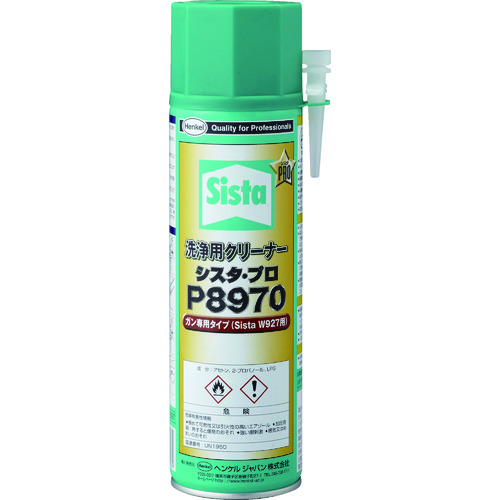 トラスコ中山 Sista 発泡ウレタン(ガン洗浄剤)P8970(ご注文単位1本)【直送品】