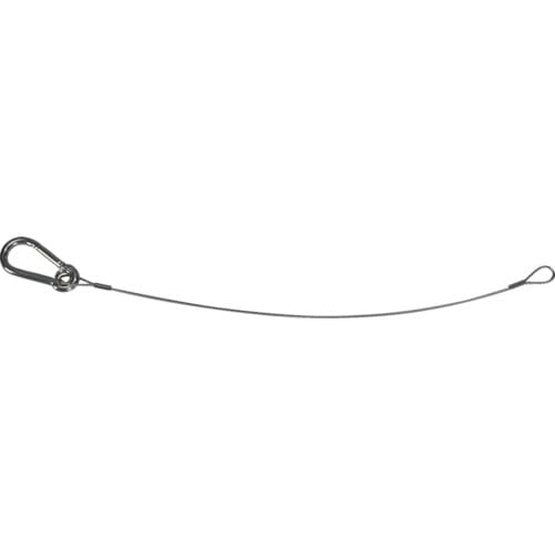 トラスコ中山 TRUSCO オールステンレスワイヤカットロープ両端ワッパ+片側スナップフック付 1.0Φ×300mm(ご注文単位1本)【直送品】