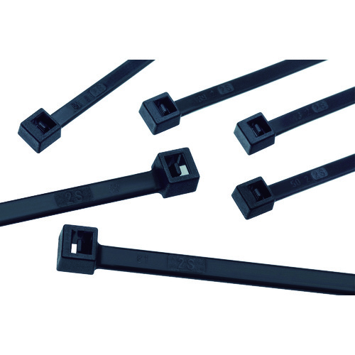 トラスコ中山 SapiSelco 「セルフィット」 ケーブルタイ 2.5mm×100mm 耐熱(ご注文単位1袋)【直送品】