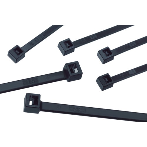 トラスコ中山 SapiSelco 「セルフィット」 ケーブルタイ 4.5mm×380mm 耐熱(ご注文単位1袋)【直送品】