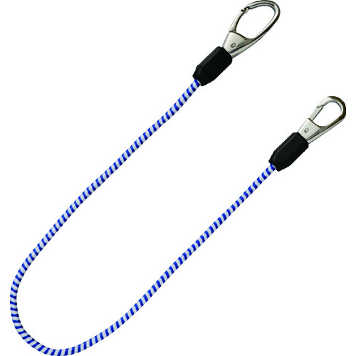 トラスコ中山 TOP ゴム製セーフティーコード ハイスリム ブルー(ご注文単位1本)【直送品】