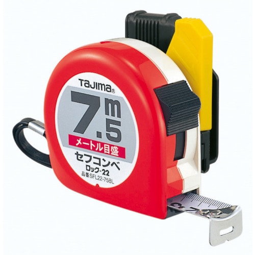 トラスコ中山 タジマ セフコンベロック-22 7.5m メートル目盛 ブリスター(ご注文単位1個)【直送品】