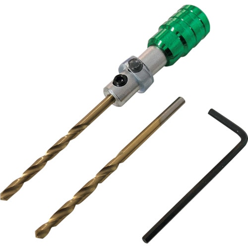 トラスコ中山 ベストツール KOSEI 簡単下穴ギリセット(鉄工用)3.5mm(ご注文単位1個)【直送品】