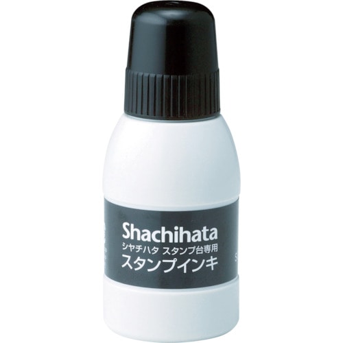 トラスコ中山 シヤチハタ スタンプ台専用スタンプインキ 小瓶 黒(ご注文単位1個)【直送品】