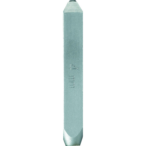 トラスコ中山 TRUSCO バラ刻印 4mm 4(ご注文単位1本)【直送品】