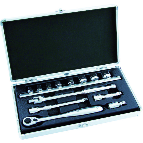 トラスコ中山 Pro-Auto 3/8DR.14PC.ソケットレンチセット 439-2078(ご注文単位1セット)【直送品】
