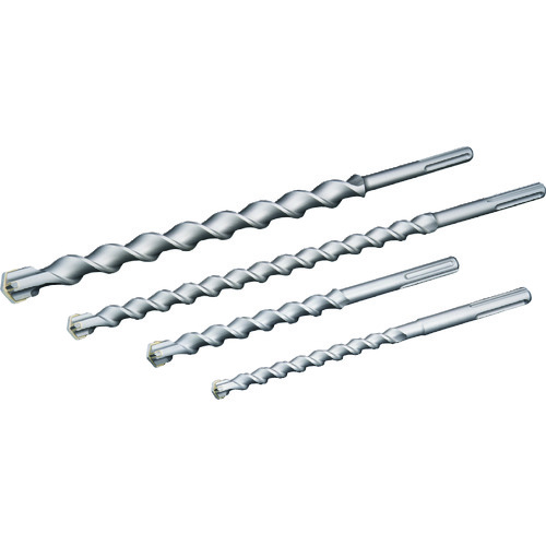 トラスコ中山 ユニカ コンクリートドリル SDS-maxビットUX 35.0×540(ご注文単位1本)【直送品】