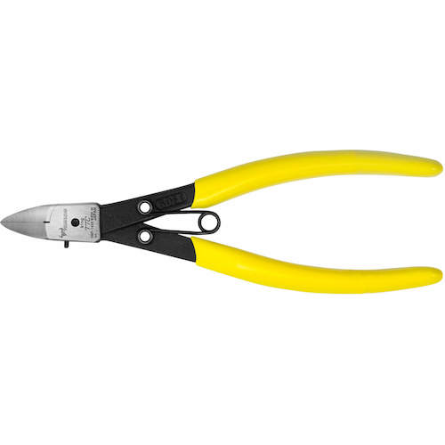 トラスコ中山 TTC KingTTC スリムニッパー ラウンドタイプ バネ付 全長153mm(ご注文単位1個)【直送品】