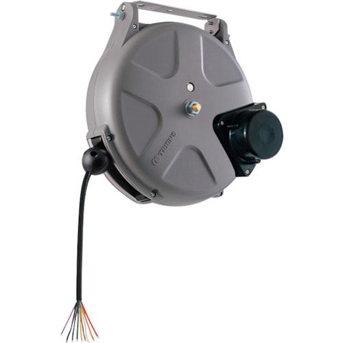 トラスコ中山 TRIENS コードリール制御用 スローモーション 24V0.5A 9心×8m(ご注文単位1台)【直送品】