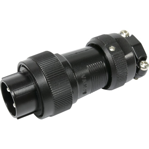 トラスコ中山 SANWA 防水コネクタ SNW-16シリーズ 2極 PCM7(ご注文単位1個)【直送品】