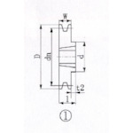 トラスコ中山 EVN ブッシングプーリー SPA 118mm 溝数1(ご注文単位1個)【直送品】