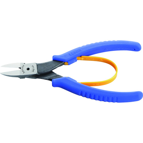 トラスコ中山 スリーピークス スリムプラスチックニッパ(バネ付) 145mm(ご注文単位1個)【直送品】