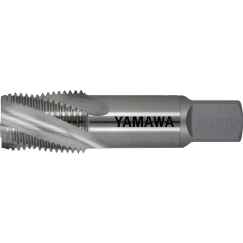 トラスコ中山 ヤマワ 管用テーパねじ用スパイラルタップ短ねじ形 SP-S-PT 1/4-19（ご注文単位1本）【直送品】