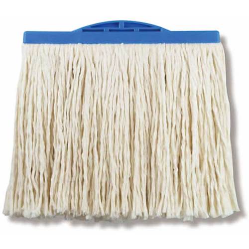 トラスコ中山 セイワ ながもちモップ替糸8寸260g(青)(ご注文単位1枚)【直送品】