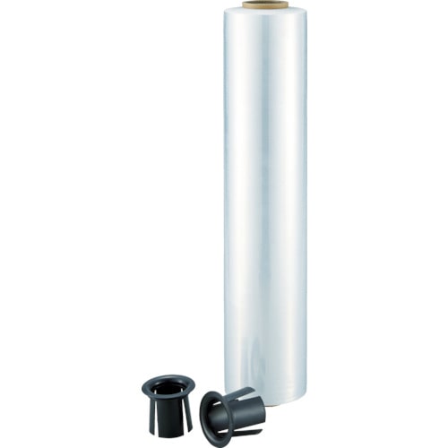 トラスコ中山 ツカサ ストレッチフィルム S-Slim スーパーテリート スリムタイプ 12μX500mmX500M(2インチ紙管)(ご注文単位6巻)【直送品】