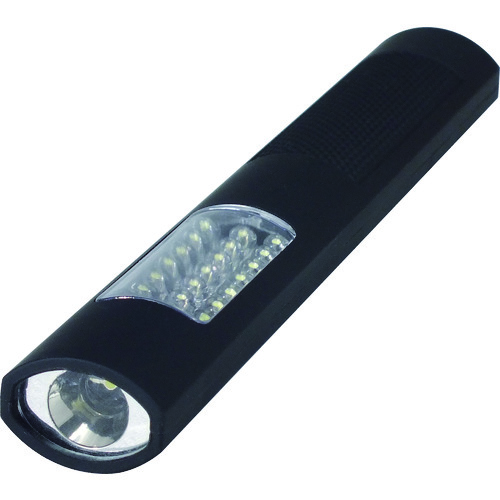 トラスコ中山 日動 LEDハンディーライト スリムスティック 24P 屋内型 電池式(ご注文単位1個)【直送品】