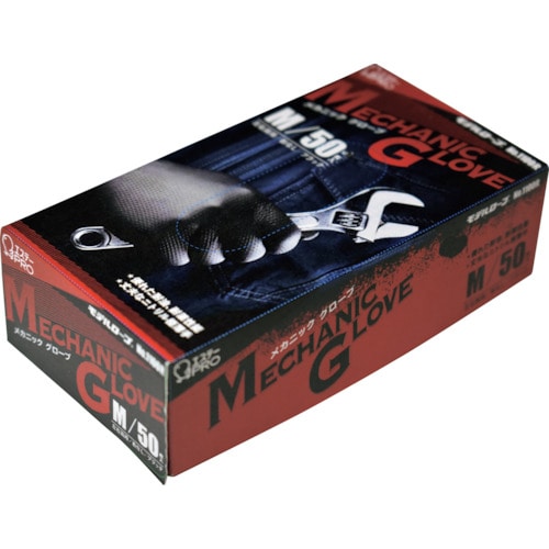 トラスコ中山 エステー モデルローブNo.1100RメカニックグローブM(ご注文単位1箱)【直送品】