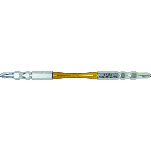 トラスコ中山 サンフラッグ スーパースリムトーションビット #2×65mm (10本入)（ご注文単位1パック）【直送品】