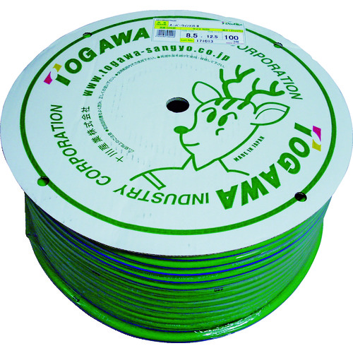 トラスコ中山 十川 スーパーウィンソフトホース 100m巻 411-5040(ご注文単位1巻)【直送品】