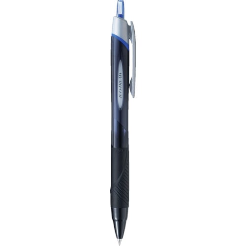 トラスコ中山 uni ジェットストリームボールペン 極細 0.38 青(ご注文単位10本)【直送品】