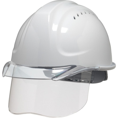トラスコ中山 DIC SYA-CSVエアロメッシュ 白/クリア HA2内装 KP付(ご注文単位1個)【直送品】