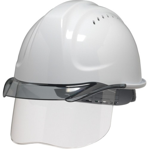トラスコ中山 DIC SYA-CSVエアロメッシュ 白/スモーク HA2内装 KP付(ご注文単位1個)【直送品】