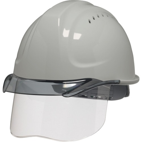トラスコ中山 DIC SYA-CSVエアロメッシュ ライトグレー/スモーク SF内装 KP付(ご注文単位1個)【直送品】