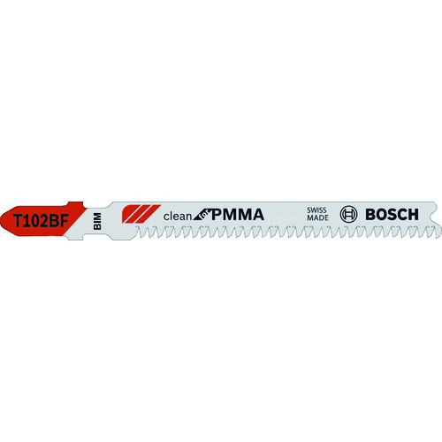 トラスコ中山 ボッシュ ジグソーブレード プラスチック 498-6393(ご注文単位1パック)【直送品】