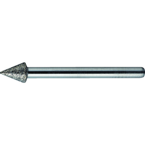 トラスコ中山 TRUSCO ダイヤモンドバー Φ3X刃長3.6X軸1.6 #140(ご注文単位1本)【直送品】