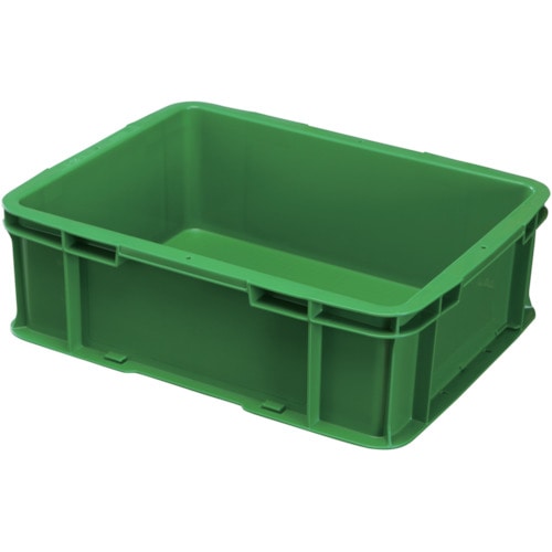 トラスコ中山 積水 T型コンテナ T-20-3 緑(ご注文単位1個)【直送品】