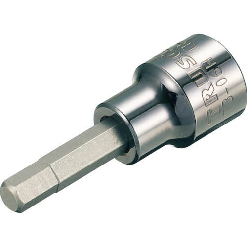 トラスコ中山 TRUSCO ヘキサゴンソケット10mm(差込角9.5mm)(ご注文単位1個)【直送品】