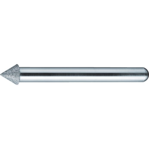 トラスコ中山 TRUSCO ダイヤモンドバー Φ8X刃長7X軸6 #100（ご注文単位1本）【直送品】
