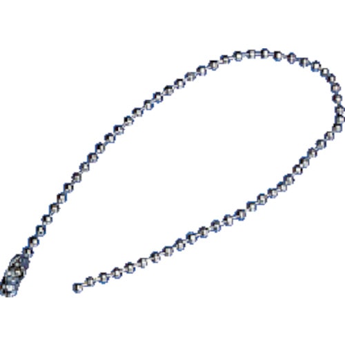 トラスコ中山 TRUSCO ボールチェーン 5本1組 3Ф×300 真鍮製(ご注文単位1組)【直送品】