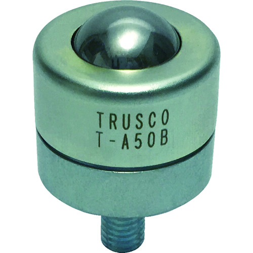 トラスコ中山 TRUSCO ボールキャスター 切削加工品上向用 スチール製ボール 123-8814(ご注文単位1個)【直送品】