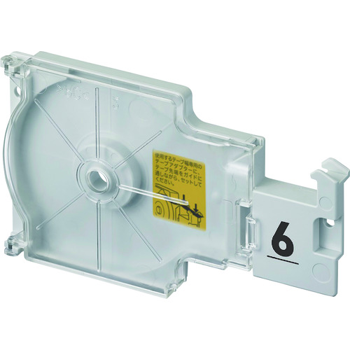 トラスコ中山 カシオ ラテコ(Lateco)専用テープアダプター6mm(ご注文単位1個)【直送品】