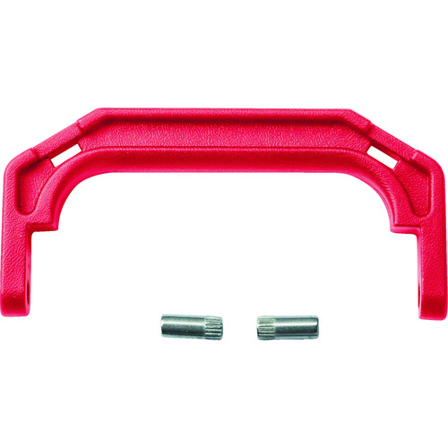 トラスコ中山 TRUSCO プロテクターツールケースTAK13S用ハンドル 赤(ご注文単位1セット)【直送品】