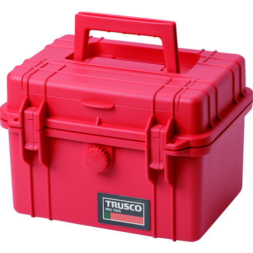 トラスコ中山 TRUSCO プロテクターツールケース 270x215x186 赤(ご注文単位1個)【直送品】