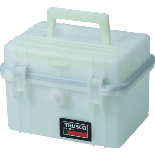 トラスコ中山 TRUSCO プロテクターツールケース 270x215x186 ホワイト(ご注文単位1個)【直送品】