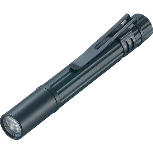 トラスコ中山 TRUSCO アルミLEDライト 1球 10ルーメン ペンタイプ ブラック(ご注文単位1個)【直送品】