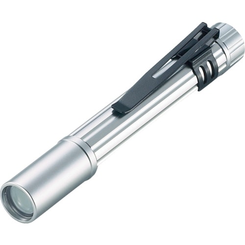 トラスコ中山 TRUSCO アルミLEDライト 1球 10ルーメン ペンタイプ シルバー(ご注文単位1個)【直送品】