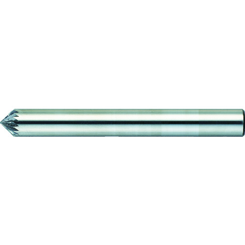 トラスコ中山 TRUSCO 超硬バー 円錐型90°Φ6X刃長3X軸6 ダブルカット（ご注文単位1本）【直送品】