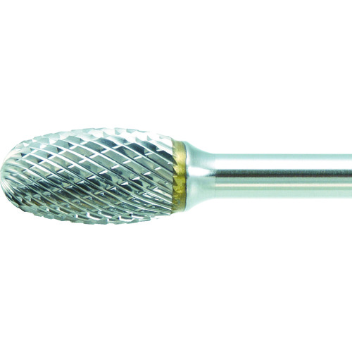 トラスコ中山 TRUSCO 超硬バー タマゴ型 Φ12.7X刃長22X軸6 ロング ダブル(ご注文単位1本)【直送品】